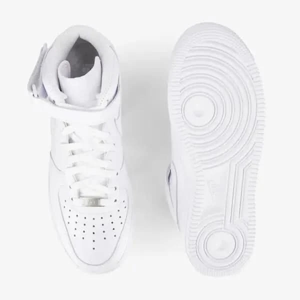 NIKE AIR FORCE 1 MID - BLANC