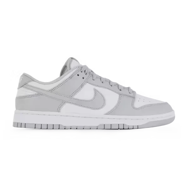 NIKE DUNK LOW GREY FOG - BLANC/GRIS