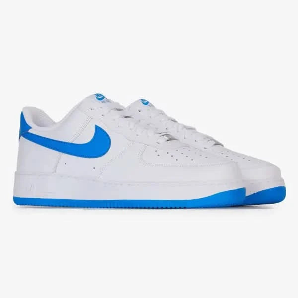 NIKE AIR FORCE 1 LOW – BLANC/BLEU ET BLANC/VERT